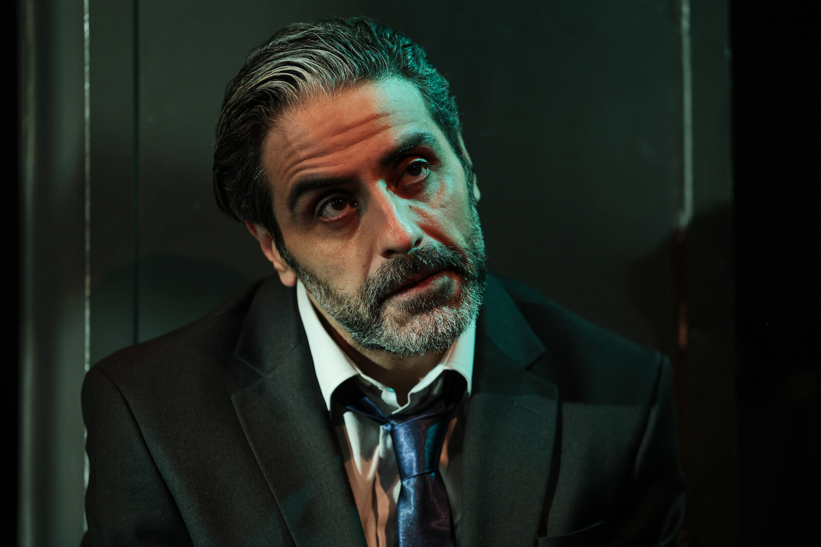 Spieler mit einem fragenden Blick