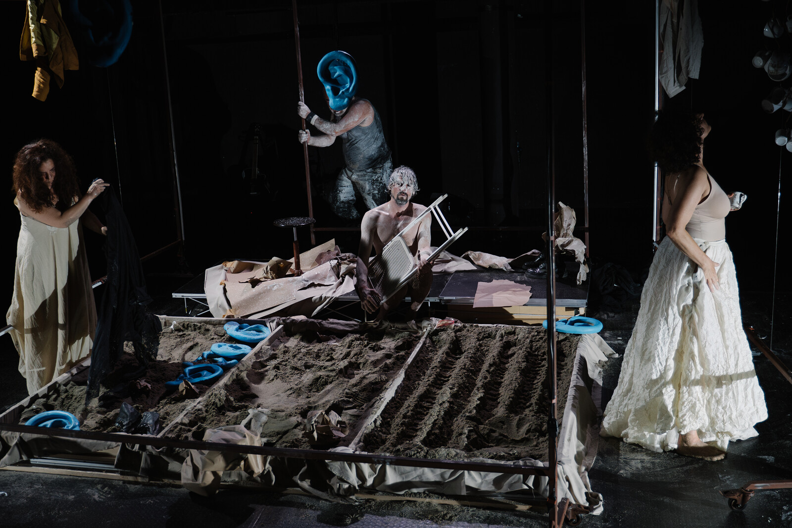 Chaos auf der Bühne