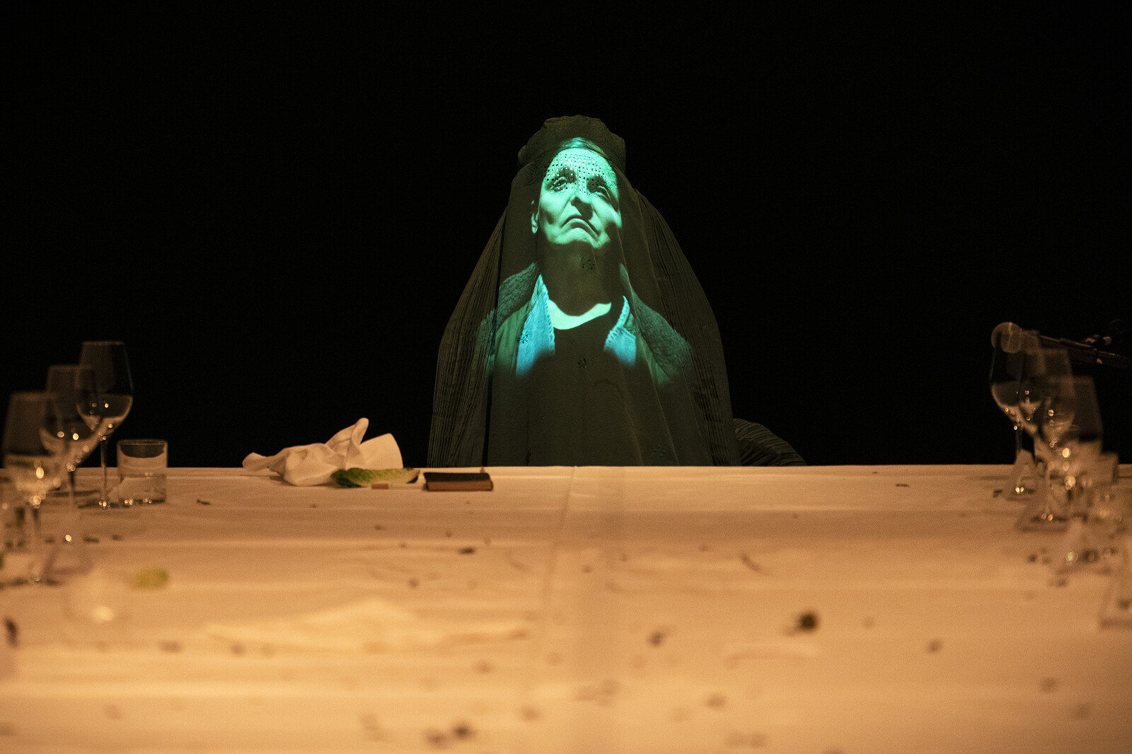 Projection of Petra von der Beek